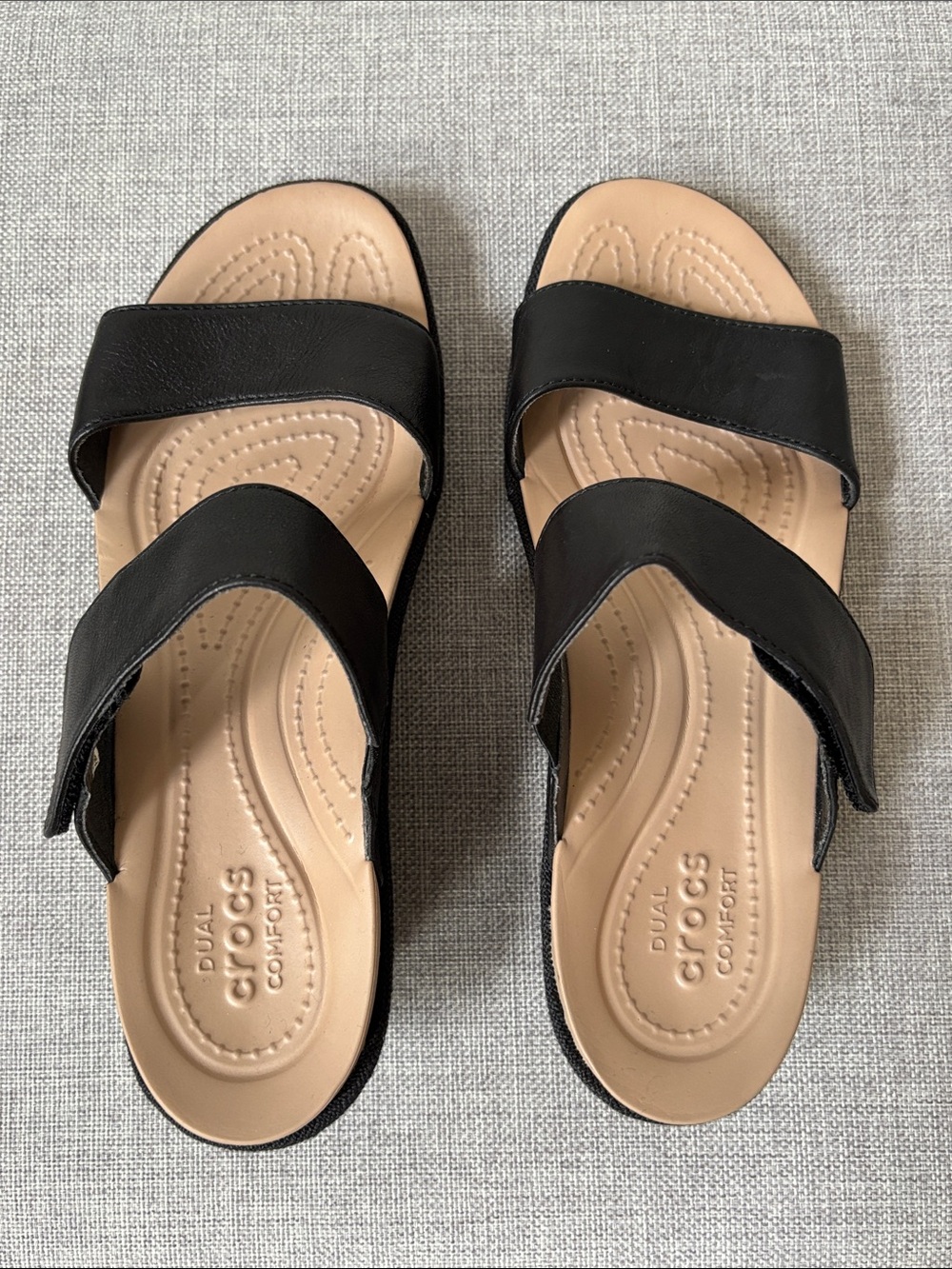 CROCS wedge sandals
